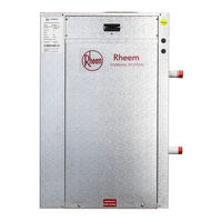 Rheem RTHP009 Installation Maintenance And Service Manual