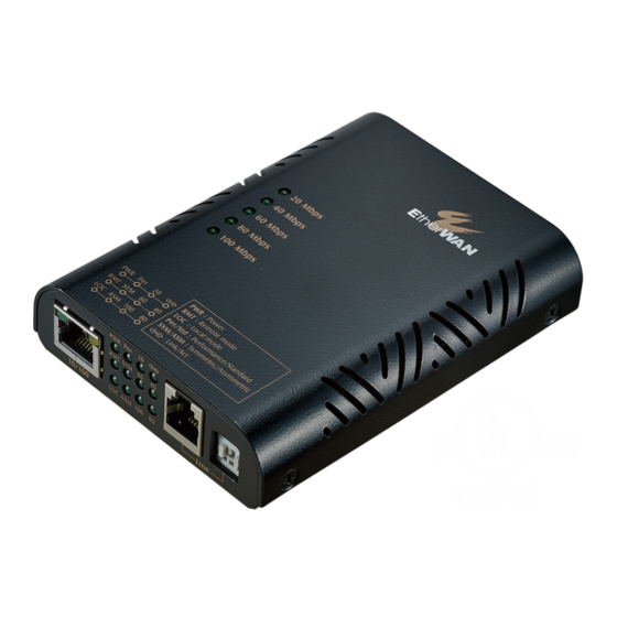 EtherWAN ED3501 Installation Manual