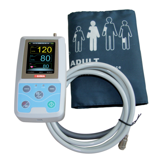Gima ABPM PULSE RATE MONITOR WITH BLUETOOTH Manuals