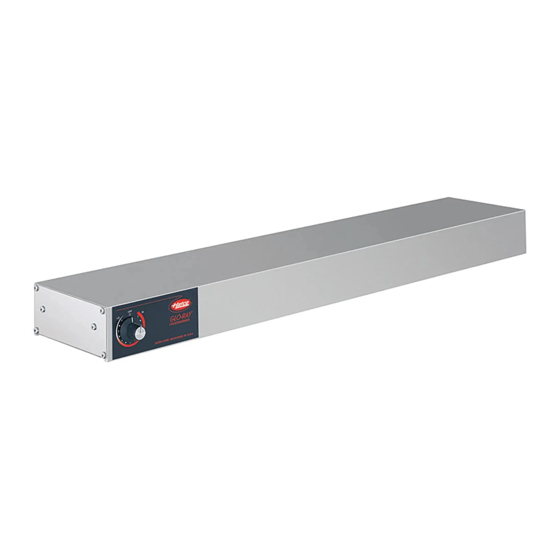 Hatco Glo-Ray GRA-108 Strip Heater Manuals