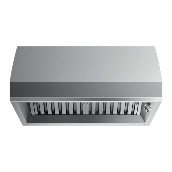 Fisher & Paykel HCB36-12 Installation Manual/User Manual