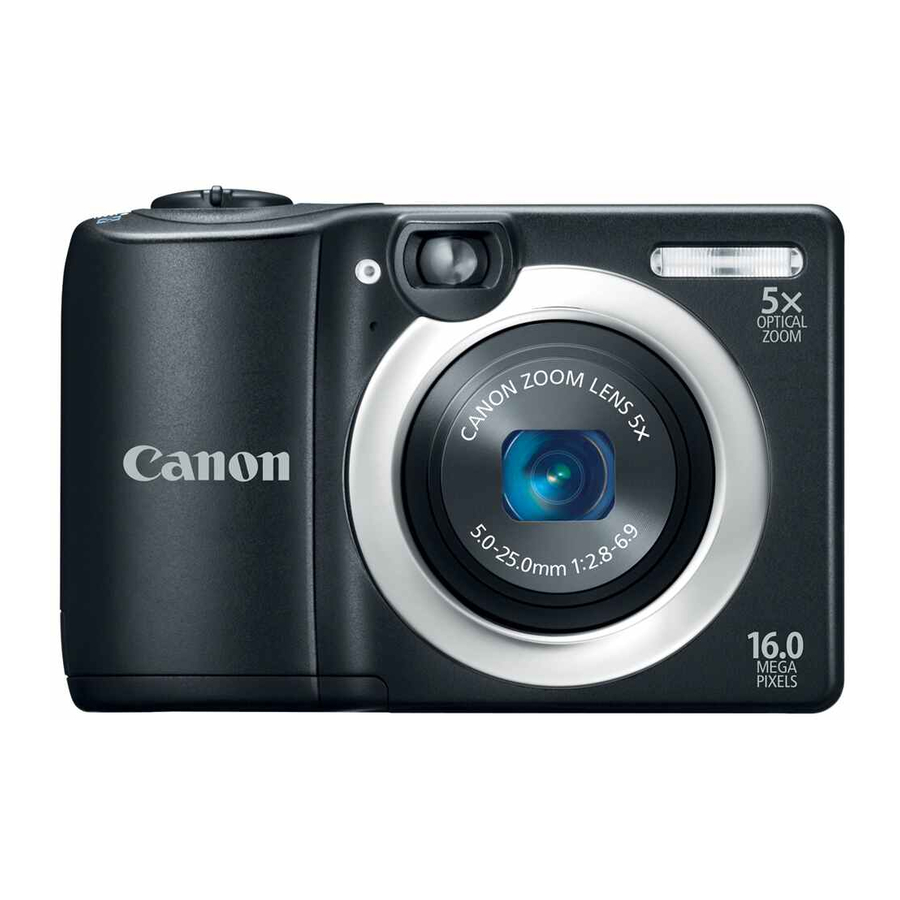 Canon PowerShot A1400 Manuals