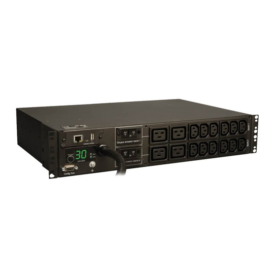 Tripp Lite PDUMNH30HV Quick Manual