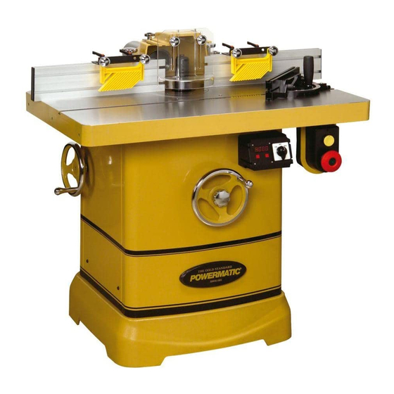 Powermatic 2700 Operating Instructions And Parts Manual
