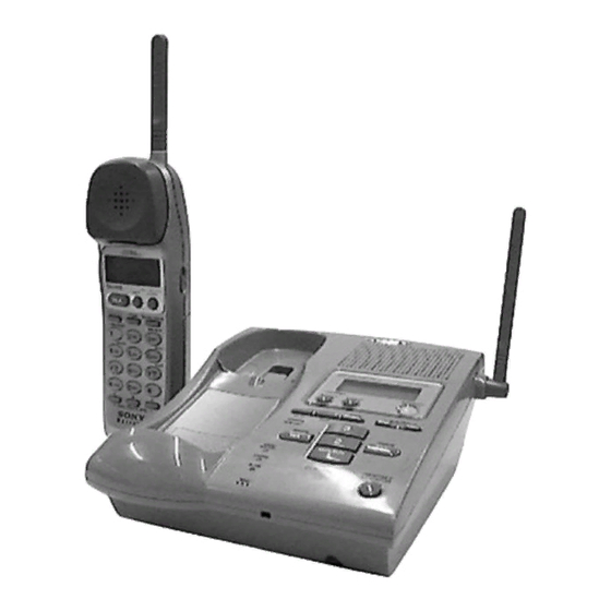 Sony SPP-A9171 Operating Instructions Manual