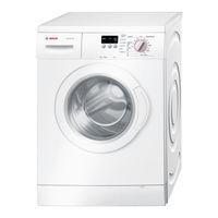 Bosch WAE20067ES Instruction Manual And Installation Instructions