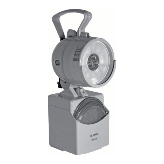 Eaton CEAG W 276.3 LED Mounting And Operating Instructions