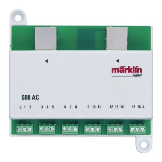 marklin S88 AC Manuals