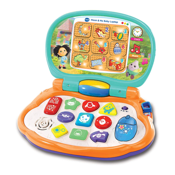 VTech Moon And Me Play & Learn Laptop Manuals