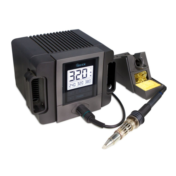 Quick TS1300 Soldering Stations Manuals