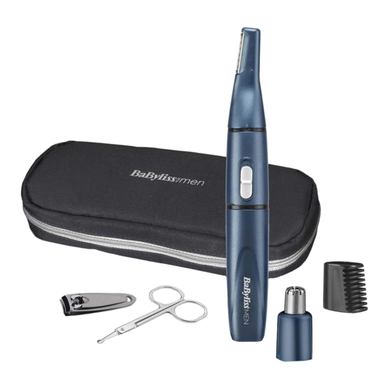 BaBylissMEN 7058CGU Manual