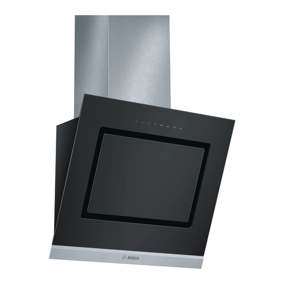 Bosch DWK098G60 Instruction Manual