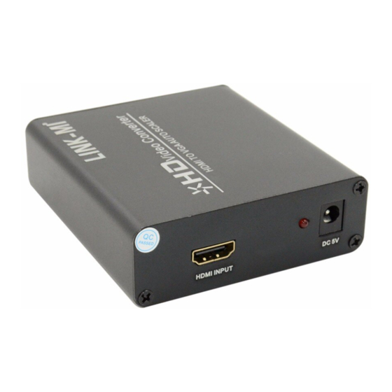 LINK-MI LM-HV01 Operating Instructions