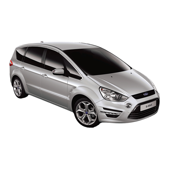 Ford S-MAX 2012 Quick Reference Manual