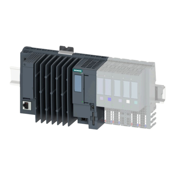 Siemens SIMATIC ET 200SP Operating Instructions Manual