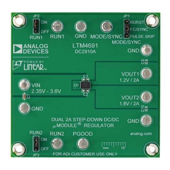 Analog Devices DC2910A Demo Manual
