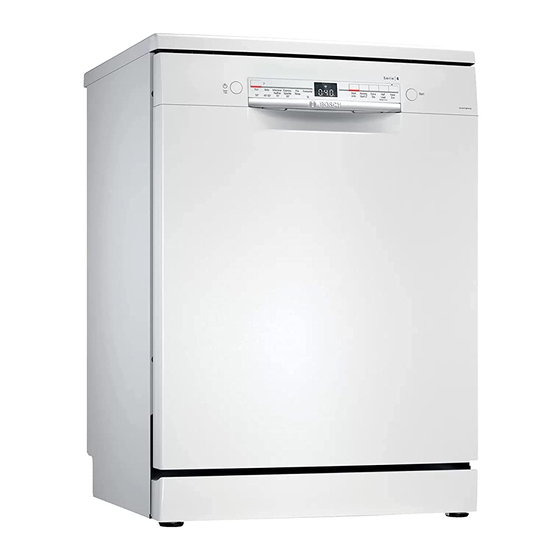 Bosch SMS6ITW00I Information For Use