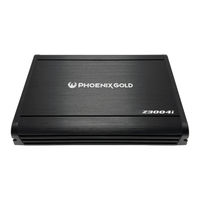 Phoenix Gold Z3001i Manual
