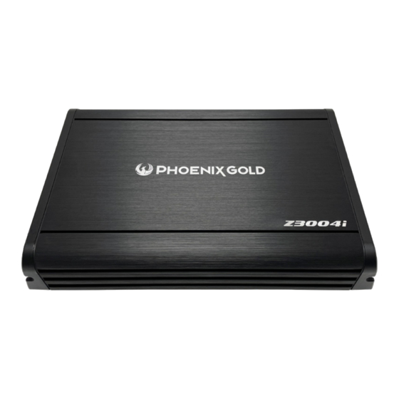 Phoenix Gold Z Series Manual