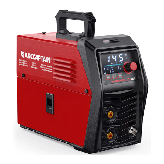 ARCCAPTAIN MIG145 Pro User Manual
