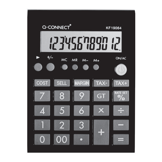 Q-Connect KF19064 Instruction Manual