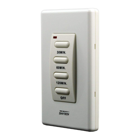 Skytech TM/R-2-A Installation And Operating Instruction