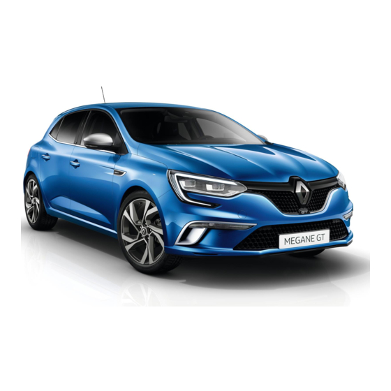 Renault 2016 MEGANE Manuals