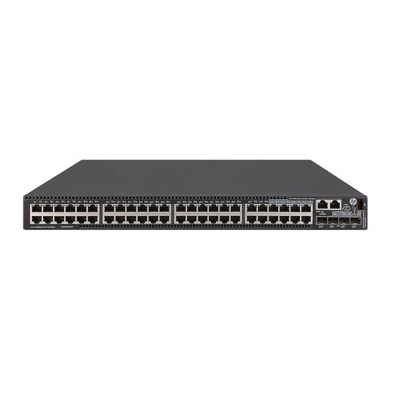HPE FlexNetwork 5510 HI Series Network Management And Monitoring Configuration Manual