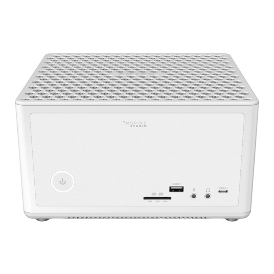 Zotac Inspire Studio User Manual