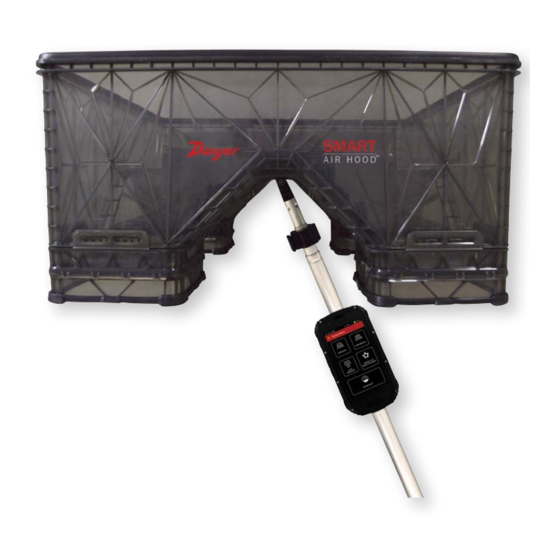 Dwyer Instruments Air Hood SAH SMART Series Installation And Operating Instructions Manual