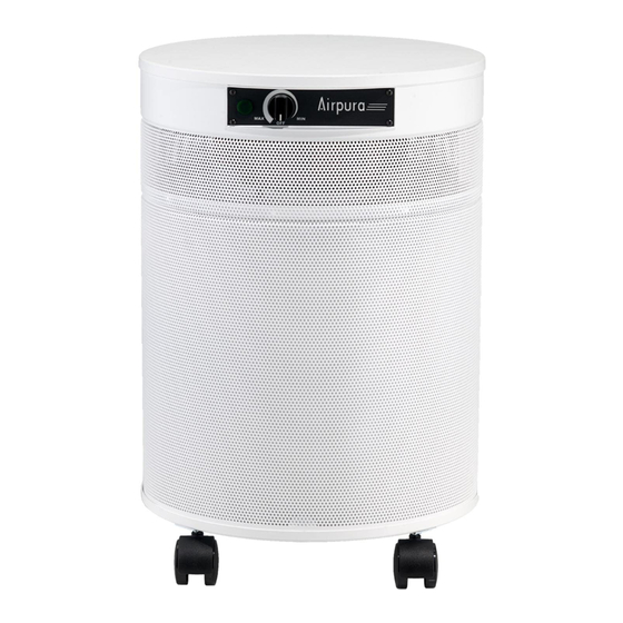 Airpura F600 User Manual