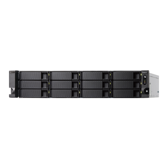QNAP TS-h77XU-RP Series Rackmount Server Manuals