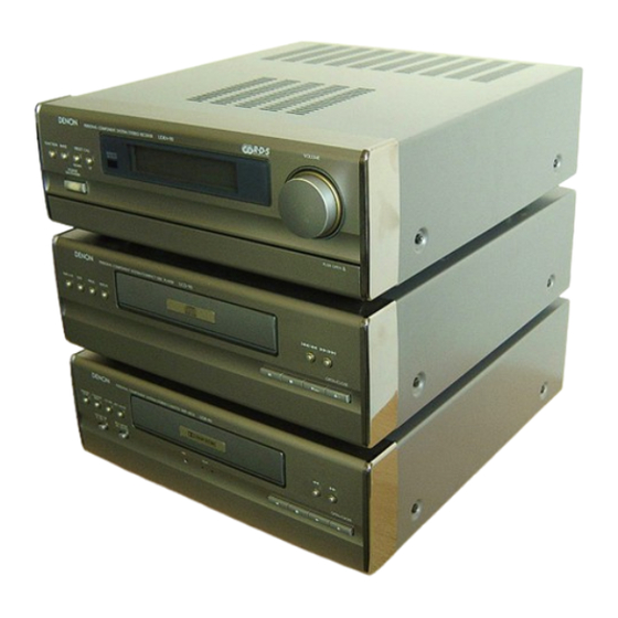 Denon D-90 Operating Instructions Manual