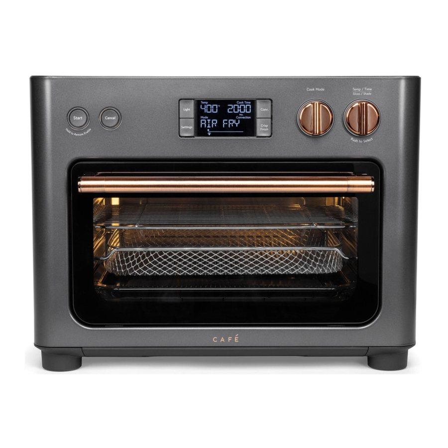 CAFE Couture C9OAAAS3RD3 - Oven with Air Fry Manual