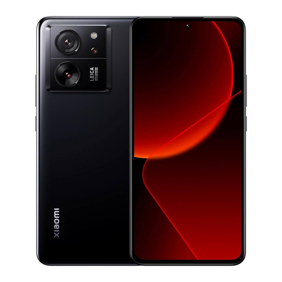 Xiaomi MI 13T Pro 23078PND5G Manual
