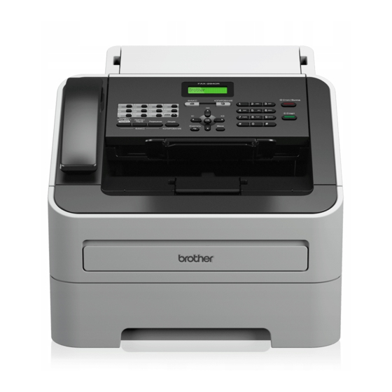 Brother FAX-2840 Manuals