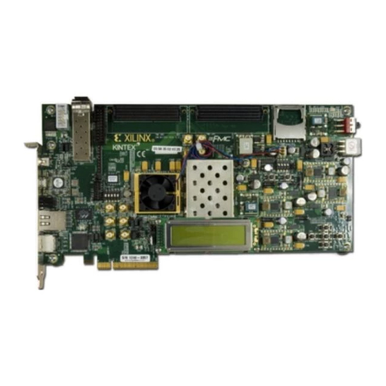 Xilinx KC705 Getting Started