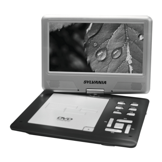 Sylvania SDVD9004 Swivel Portable DVD Manuals