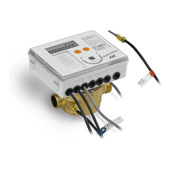 Sontex Superstatic 449 Installation Manuallines