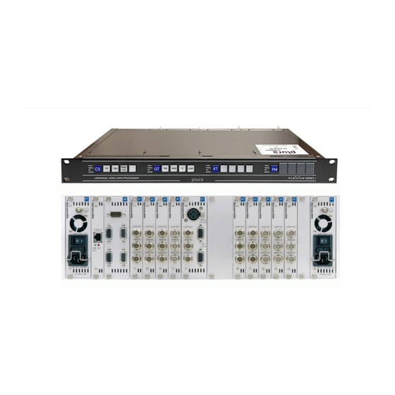 Plura Rubidium Series Installation & Systems Manual