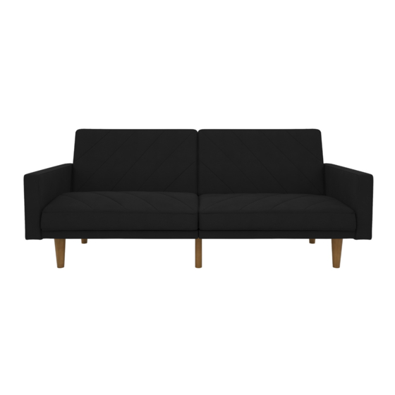 Dorel Home Products Linen Futon 2110029UK Manual