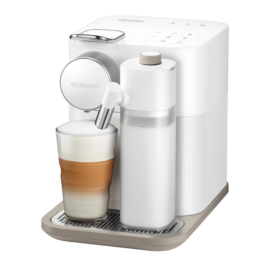 DeLonghi Nespresso Gran Lattissima - Espresso Machine with Milk Frother Manual