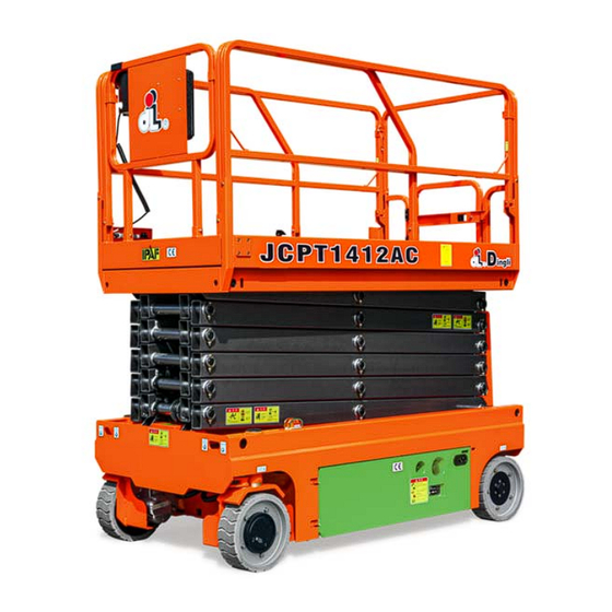 DINGLI JCPT0807HA Operators Manual With Maintenance Information