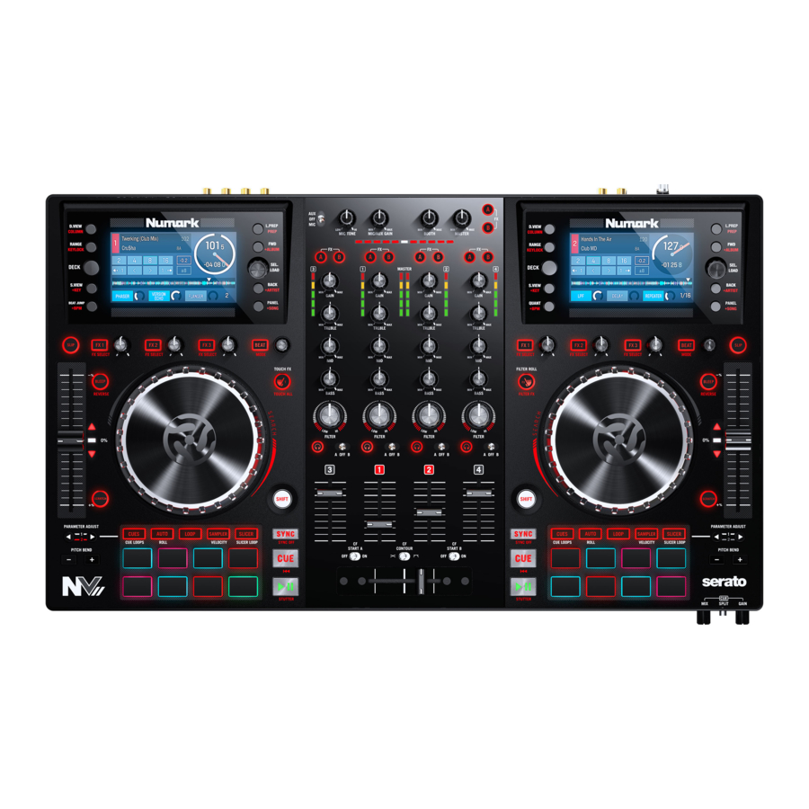 Numark NVII - Dual-Display Controller Manual