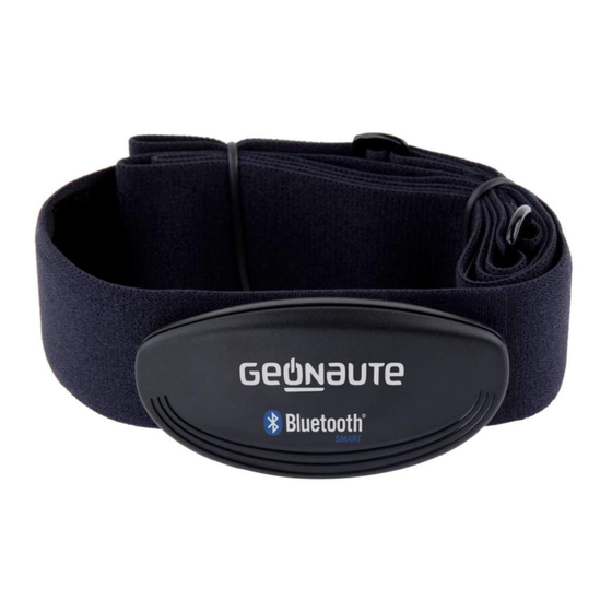 GEONAUTE HEART RATE BELT Manual