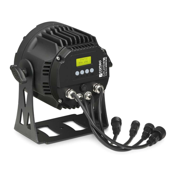 Cameo FLAT PRO CLPFLATPRO7IP65 User Manual
