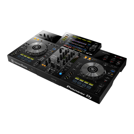 PIONEER DJ XDJ-RR Operating Instructions, Quick Start Manual