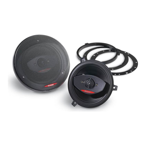 Boston Acoustics SL65 Install Manual