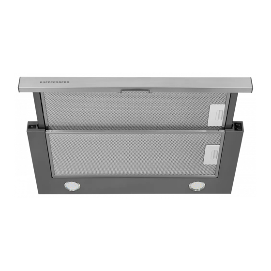 Kuppersberg SLIMLUX IV 60 X Technical Passport