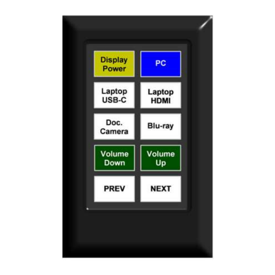 Tekvox TekTouchPad 78034 Installation Manual